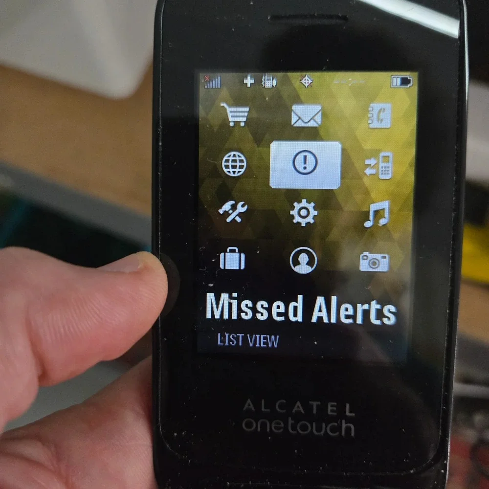 Alcatel OneTouch Retro Sprint Flip Phone